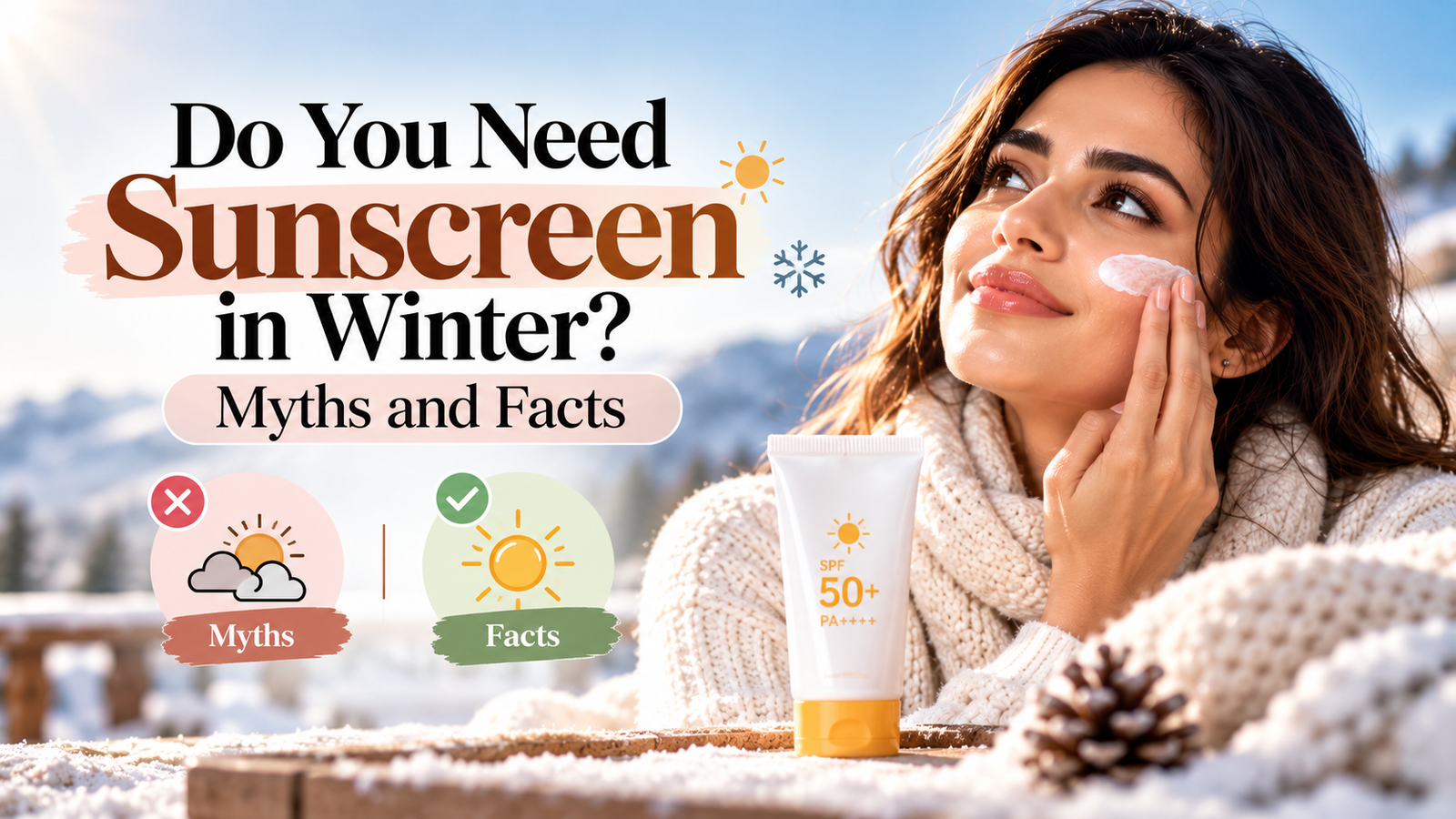 Do You Need Sunscreen in Winter? Myths and Facts