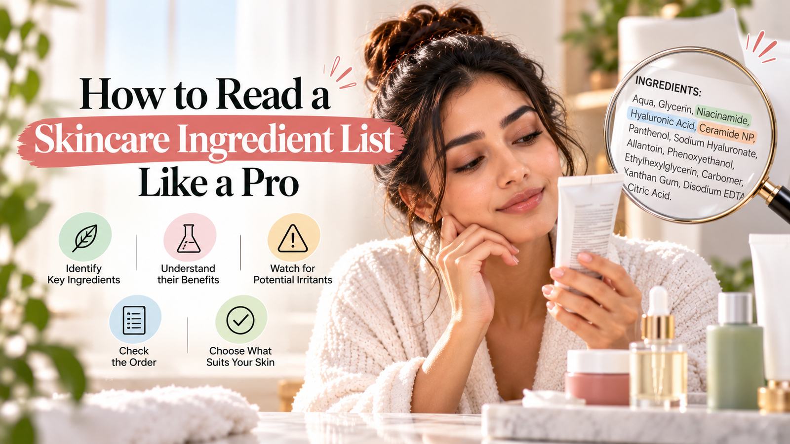 How to Read a Skincare Ingredient List Like a Pro