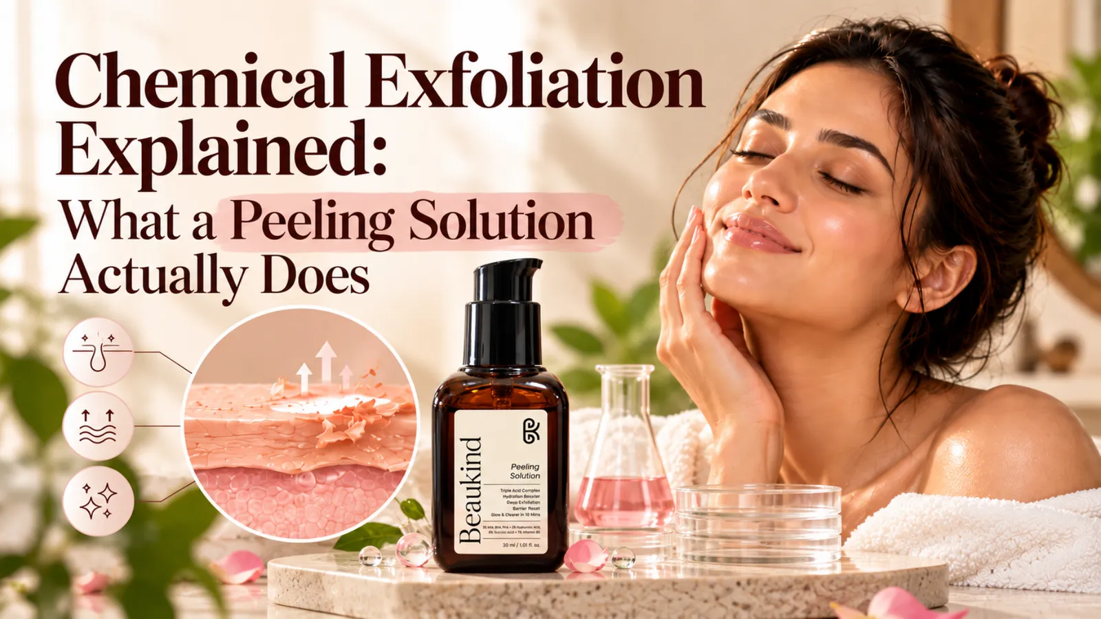 Chemical Exfoliation Explained: What a Peeling Solution Actually Does
