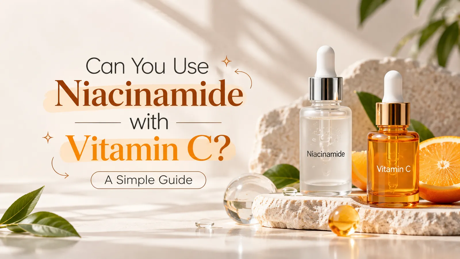 Can You Use Niacinamide with Vitamin C? A Simple Guide